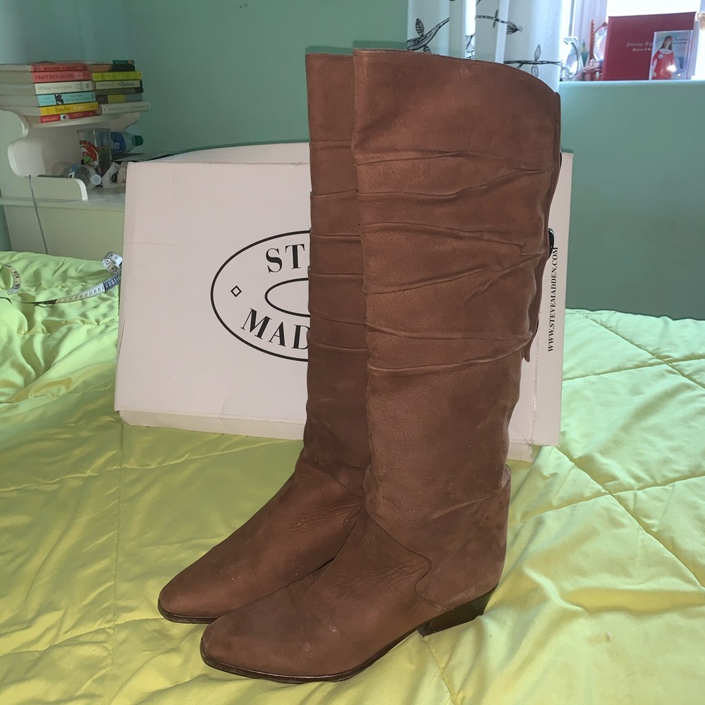 Italian leather boots